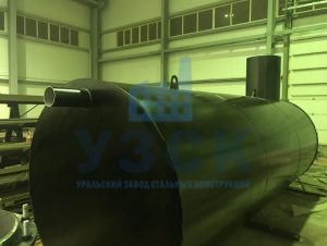 Резервуар горизонтальный стальной наземный в Коломне