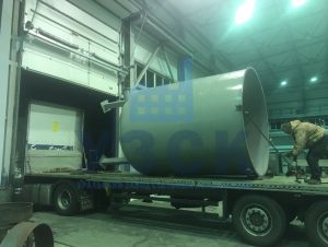 Доставка резервуара вертикального в Коломне