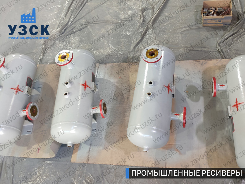 фотография емкостных ресиверов газа Коломна